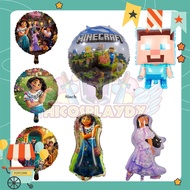 hiCosplayDy Cartoon Encanto M Craft Foil Balloon Kids Birthday Party Decoration Budak Sambutan Hari 