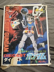 中古梅花廠Clover 合金 高達Rx 78 油畫板