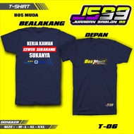 YOUNG BOSS T-shirt / T-shirt / distro T-shirt YOUNG BOSS T-shirt full cotton 30s DONUGN DESIGN SABLO
