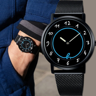 agnes b. 35周年特別版 霓虹中性手錶-淺藍/33.8mm BJ5023X1/VJ20-KVP0SD