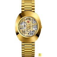 RADO Watch R12064253 / DiaStar The Original Automatic / Men's / Nivachron / Open Heart / 35mm / SS Bracelet / Gold