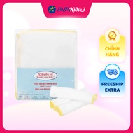 Set of 10 IQ Baby 4-layer cotton milk towels 25x27 cm