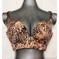 42C/95C LEOPARD PLUS SIZE BRA