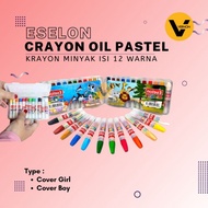 Crayon Oil Pastel Crayon Oil Echelon Crayon 12 Colors