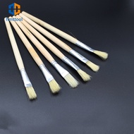 5x Pig Hair Round Brush Paste Soldering Flux onto Circuit Board BGA Ceaning Brush for Cleaning Elect