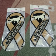 GOLDEN RETRIEVER ribbon magnet
