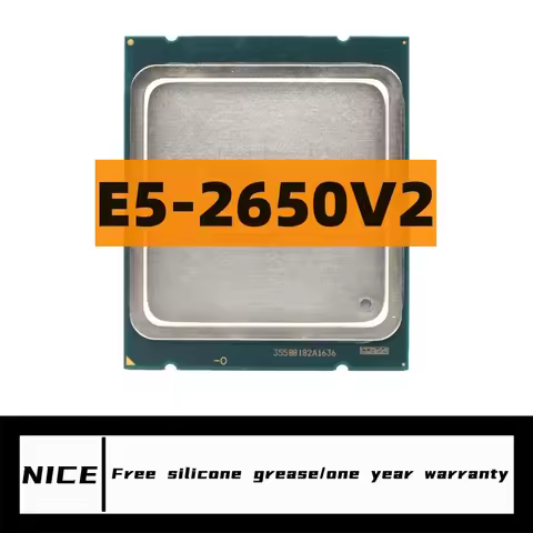 Xeon E5 2650 V2 LGA 2011 CPU Processor 8 CORE 2.6GHz 20M 95W SR1A8 E5 2650V2