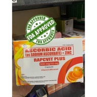 ✣RAPCVIT PLUS, SODIUM ASCORBATE PLUS ZINC CAPSULES♀