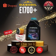 DASHOIL E1700+ 15W50 1.2 LITRE - API SN JASO MA2