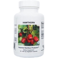 Supreme Nutrition Hawthorn, 90 Pure Hawthorn Berry Vegetarian Capsules