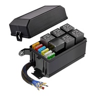 In-stock Processing Car6Road Modification Fuse Box Car Fuse Box Assembly Car Fuse Fuse Box