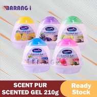 ScentPur Scented Gel 210g Lemon, Lavender, Lime, Cool Air, Floral - Barang.i