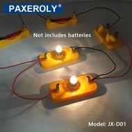 Science Toy Basic Electric Circuit Kit Physics Teaching Electrical Experiment Set DIY Series Paralle