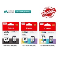 [ORIGINAL] CANON PG47 PG-47 (BLACK), CL57 CL-57 & CL57S CL-57S (COLOUR) INK CARTRIDGE