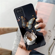 Latest Samsung Galaxy A12/M12 Case - Fashion Flower Samsung Galaxy A12/M12 Softcase - Pro Camera Sam