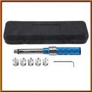 [chasoedivine.] Spoke Torque Wrench 2-10 NM Motorcycle Spoke Wrench Set Steel Torque Wheel Spoke Spa