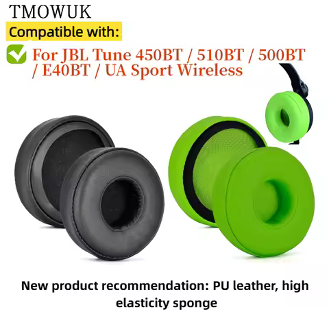 Replacement Silicone ice gel groove Earmuff Earpads For JBL Tune 450BT / 510BT / 500BT / E40BT / UA 