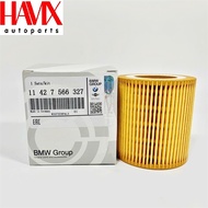 Oil Filter for BMW 125i, 220i, X5, Vinfast Lux A, Lux SA 2.0 (Code: 11 42 7 566 327)
