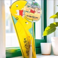 High Pound 4u5u Ultra-Light Durable Crayon Shin-Chan Single Fiber Outdoor Badminton Racket Nylon Ful