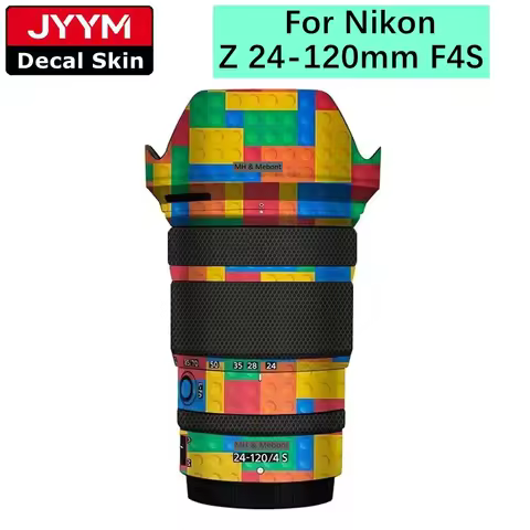 Customized Sticker Z24-120/4 S Camera Lens Decal Skin Vinyl Wrap Protective Film Coat For Nikon Z 24