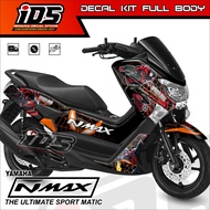 Decal Nmax Old Decal Nmax Full Body Dekal Nmax Stiker Nmax Full Body Desain Spiderman Milles