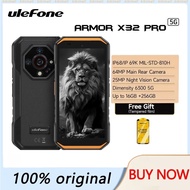 Ulefone Armor X32 Pro 5G Rugged Phone 8GB+256GB Android 14 Night Camera  6050mAh