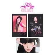 TWITZY VELVET Official Blackpink Jisoo & Lisa Born Pink Ktown4u Site POB Photocard