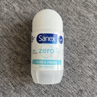 Lăn khử mùi Sanex khô thấm nhanh thơm thơm suốt cả ngày. Nội địa Pháp.