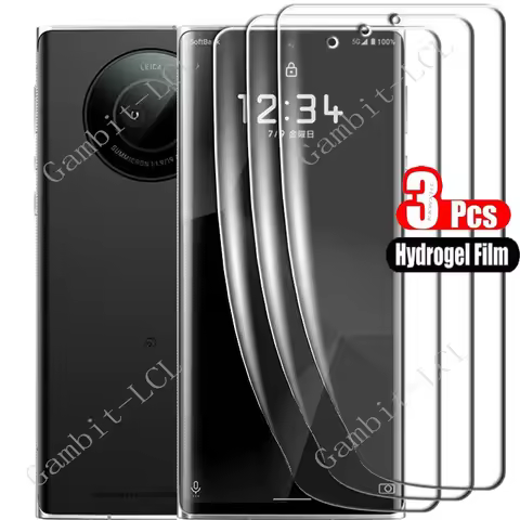 For Leica Leitz Phone 1 6.6" Leitz Phone1 Sharp Aquos R6 Hydraulic HD Soft Hydrogel Film Full Protec