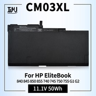 Cm03 cm03xl laptop battery for HP EliteBook 840 845 850 855 740 745 750 G1 G2 Series notebook fits c