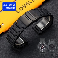 Compatible with Remenno Watch Strap Remenno Tear23mm Carbon Fiber Men's Watch Strap3051Plastic Steel