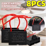 CBB61 Fan Starting Capacitor - For Ceiling/Exhaust Fans - Household Industrial Key Components - 1.5-
