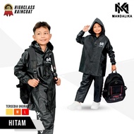 Raincoat RAINCOAT Children's RAINCOAT Character HOODIE/KIDS RAINCOAT/Motorcycle RAINCOAT/KIDS RAINCOAT Suit Pants/Best Children's RAINCOAT ANTI Seepage By MANDALIKA HITAM Moslem