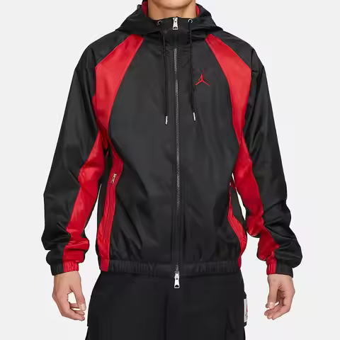 Nike genuine JORDAN new men's sports splicing woven jacket DJ9829-010