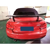 Carbon Painting Spoiler for Audi TT Type V ABS Plastic Car Rear Trunk Wing Accessories