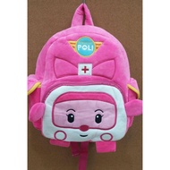 Robocar Poli Kids School Bag - Amber