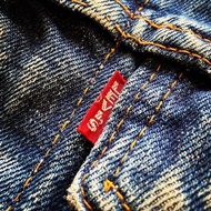 🇺🇸 Made in USA Vintage 60-70s Levis 70505 0217 Type 3 Big E trucker jacket