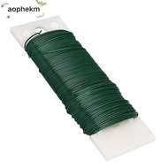 AOPHEKM Floral Paddle Wire, 22 Gauge Floral Arrangements Florist Green Wire, DIY Ribbon Making Flexi