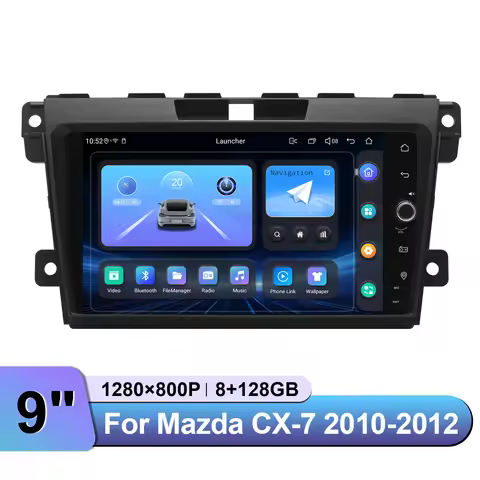 Premium Android Car Stereo Head Unit for Mazda CX-7 2010–2012 Included Canbus&Frame Retains OEM USB 