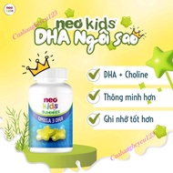 Bottle of 60 Gummies OMEGA3 DHA NeoKids Neo-Kids Star - Microalgae DHA supplement for HM babies