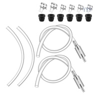 YYS Brake Bleeder Hose Clutch Brake Fluid Bleeder Hose Motorcycle Brake Bleeder Kit