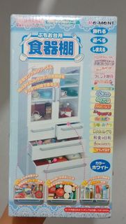 [二手約90%新, 無爆無爛, 包裝舊] 絕版 Re-ment REMENT 食器棚 廚櫃 1款