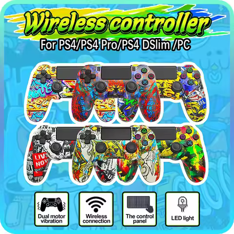 SND Wireless Controller Wireless Bluetooth For PS4 Pro Slim Gamepad Control Handle for PS3 PS4 Slim/