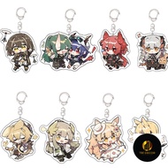 Arknights Keychain Arknights Grani Claire Morgan Meteor Arknights Game Merchandise Two-Dimensional M