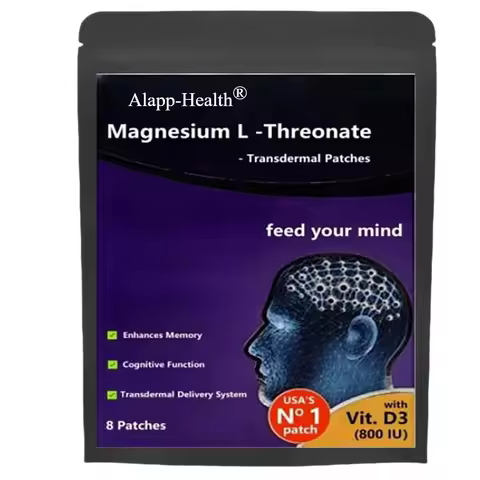 Magnesium L -threonate, Vitamin D3- Promotes Brain , Enhances Memory, Concentration & Cognition, Ene