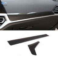 LHD For BMW 3 Series G20 G28 2019 2020 2021 Car Carbon Fiber Texture Central Console Dashboard Panel