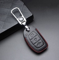 Hyundai Elantra / Tucson / IONIQ / i30 / i40 Keyless Remote Car Key Hand-Sewn Leather Protection Key