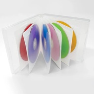 Daiso CD DVD Storage Box Disc Holder Storage Cassette Storage Box Disc Holder DVD Casing Storage Box