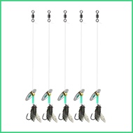 Fly For Fly Fishing 5 Pieces Fishing Fish Attractant Fly Fishing Lure Fishing Fly Lures Fly Fishing 
