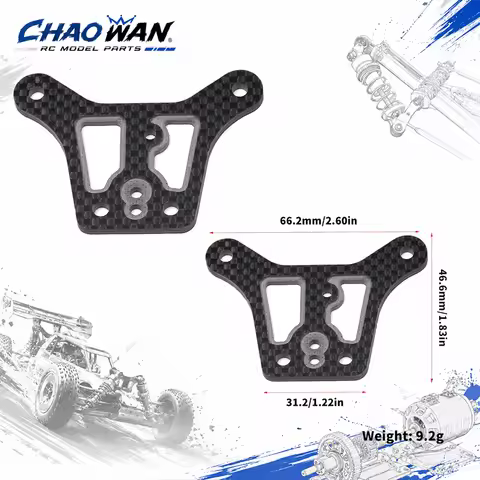 Kyosho MP11 RC Car Carbon Fiber Front Shock Tower Plate IF729 TO-213-MP11 Upgrade Parts